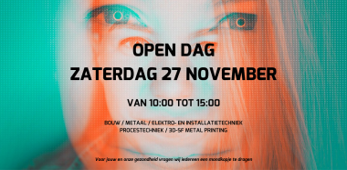 Open dag Zaterdag 27 November