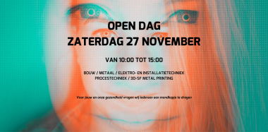 Open dag Zaterdag 27 November